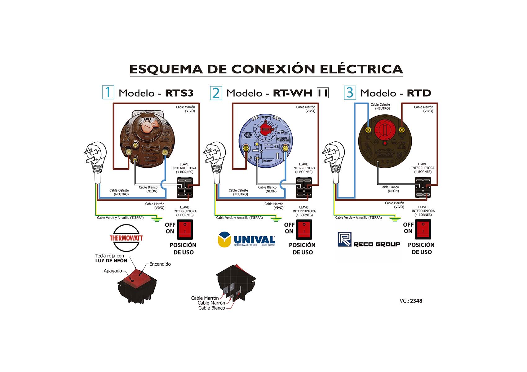 Esquemas De Conexi N El Ctricos Ecotermo Termotanques Y Calefones